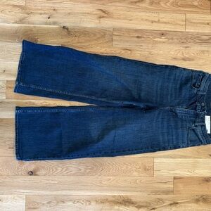 rag & bone high-rise, wide-leg jeans, size 26